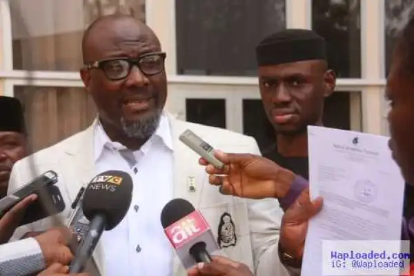 Ondo women blast Dino Melaye for threatening to beat up Tinubu’s wife, stage protest